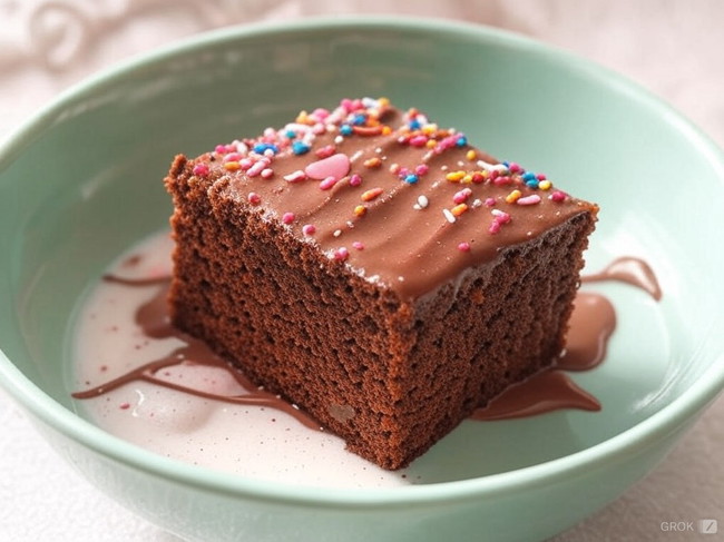 Image of Chocolate School Cake Recipe UK