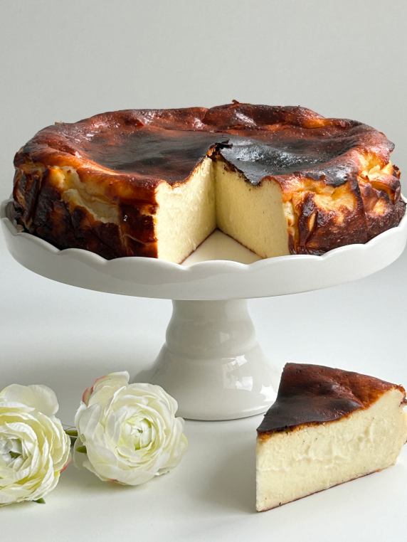 Receta de Cheesecake de San Sebastián