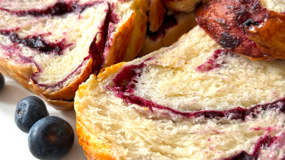 Blueberry Brioche Recipe