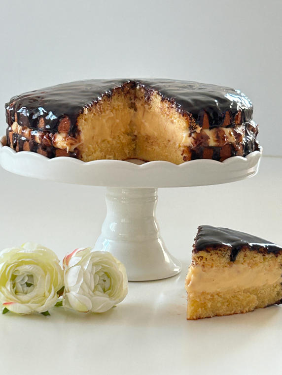 Boston Cream Pie Opskrift
