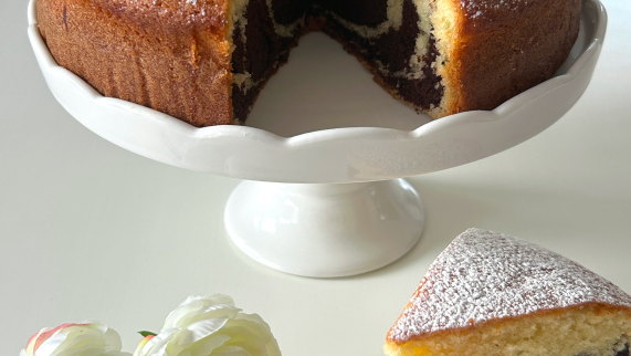 Marble Cake Recipe
