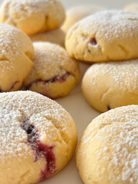 Receita de Cookies de Mirtilo