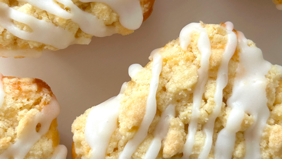 Lemon Streusel Cakes Recipe