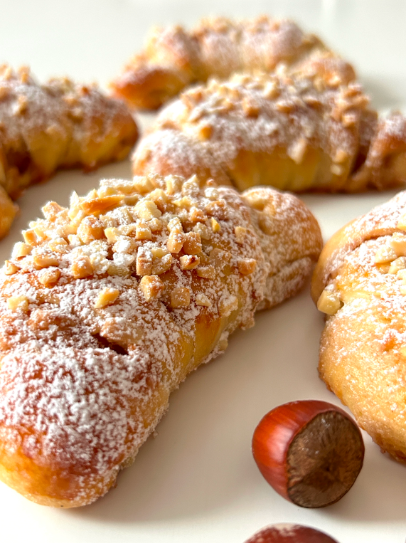 Croissants aux Noisettes