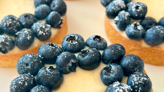 Image of Blueberry Tartelettes Recipe