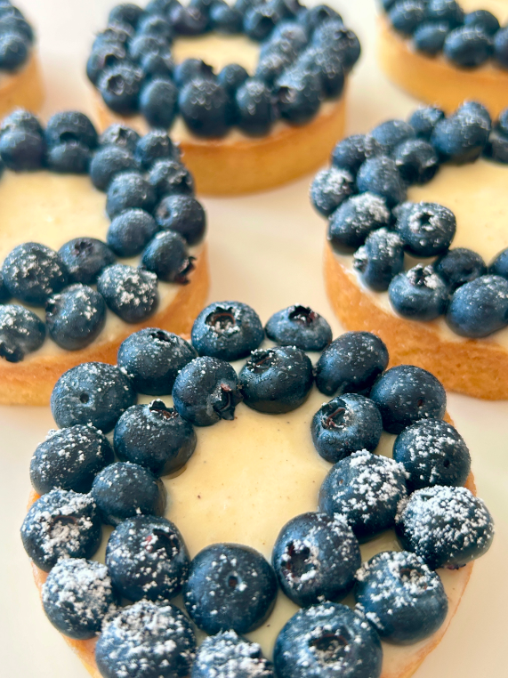 Blauwe Bessen Tartelettes