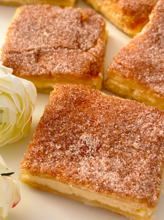 Churro Cheesecake Bars