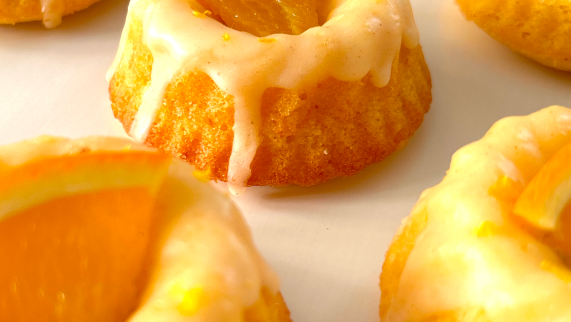 Mini Orange Gugelhupfs Recipe