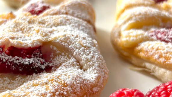 Receta de Pastelito de Frambuesa