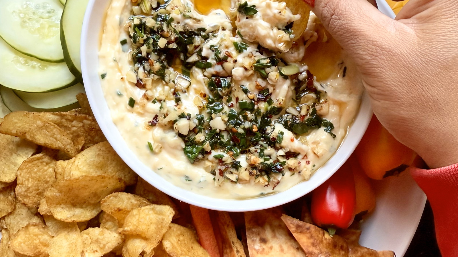 Image of Garlic Bread Dip