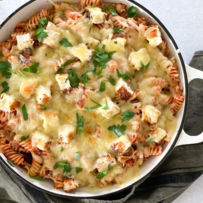 Image of Chicken Parmigiana Pasta Bake