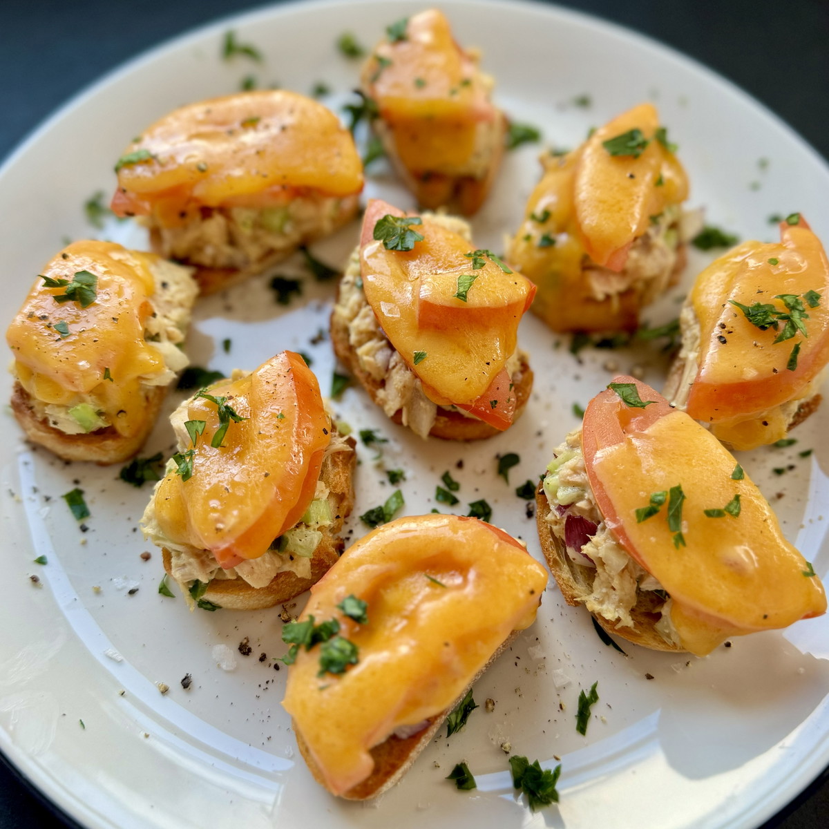 Mini Tuna Salad Melts