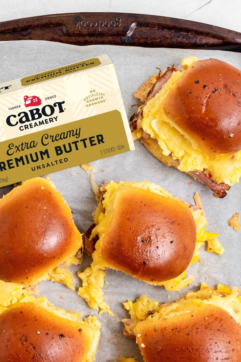 Cheesy Breakfast Sliders