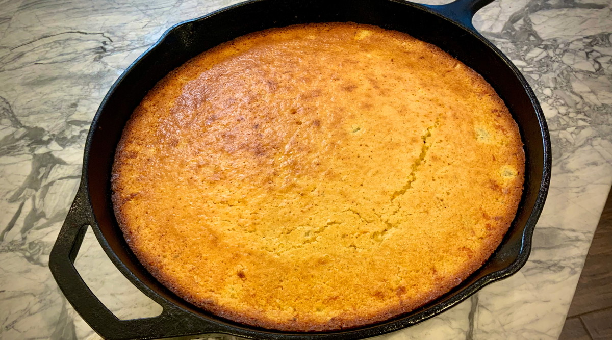 Sweet & Spicy Cast Iron Cornbread