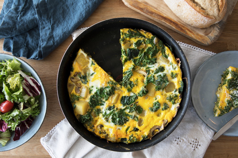 Kale Frittata