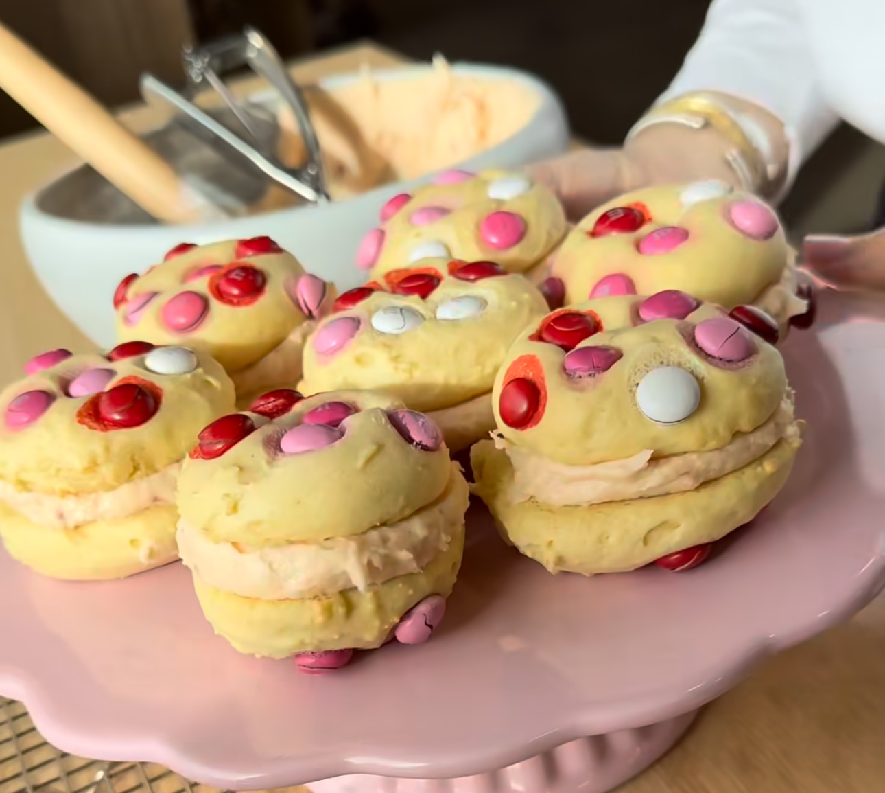 Image of Strawberry & White Chocolate Whoopie Pies