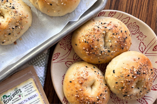 Image of Everything Protein Bagels