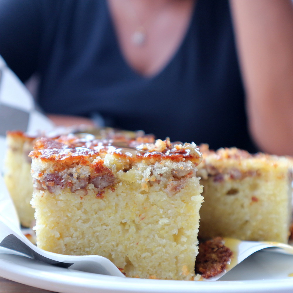 Breakfast Cornbread with Pecans