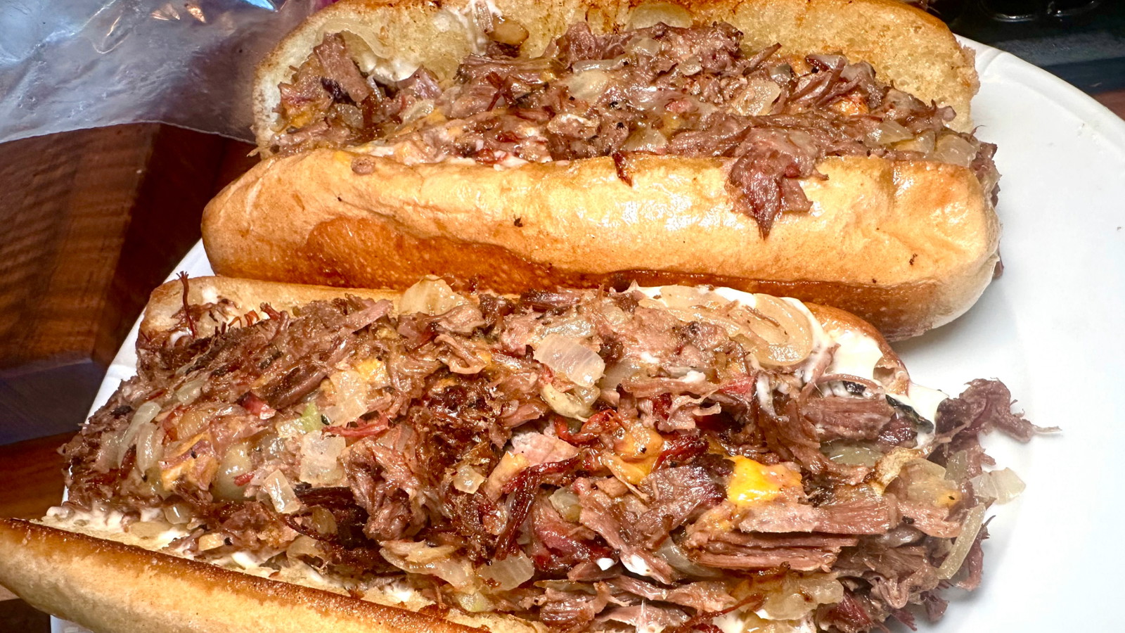 Image of Brisket Cheesesteak Sandwich