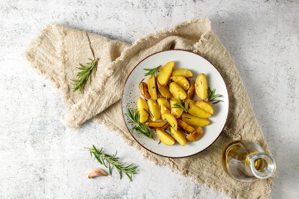 Herbed Potato Slices