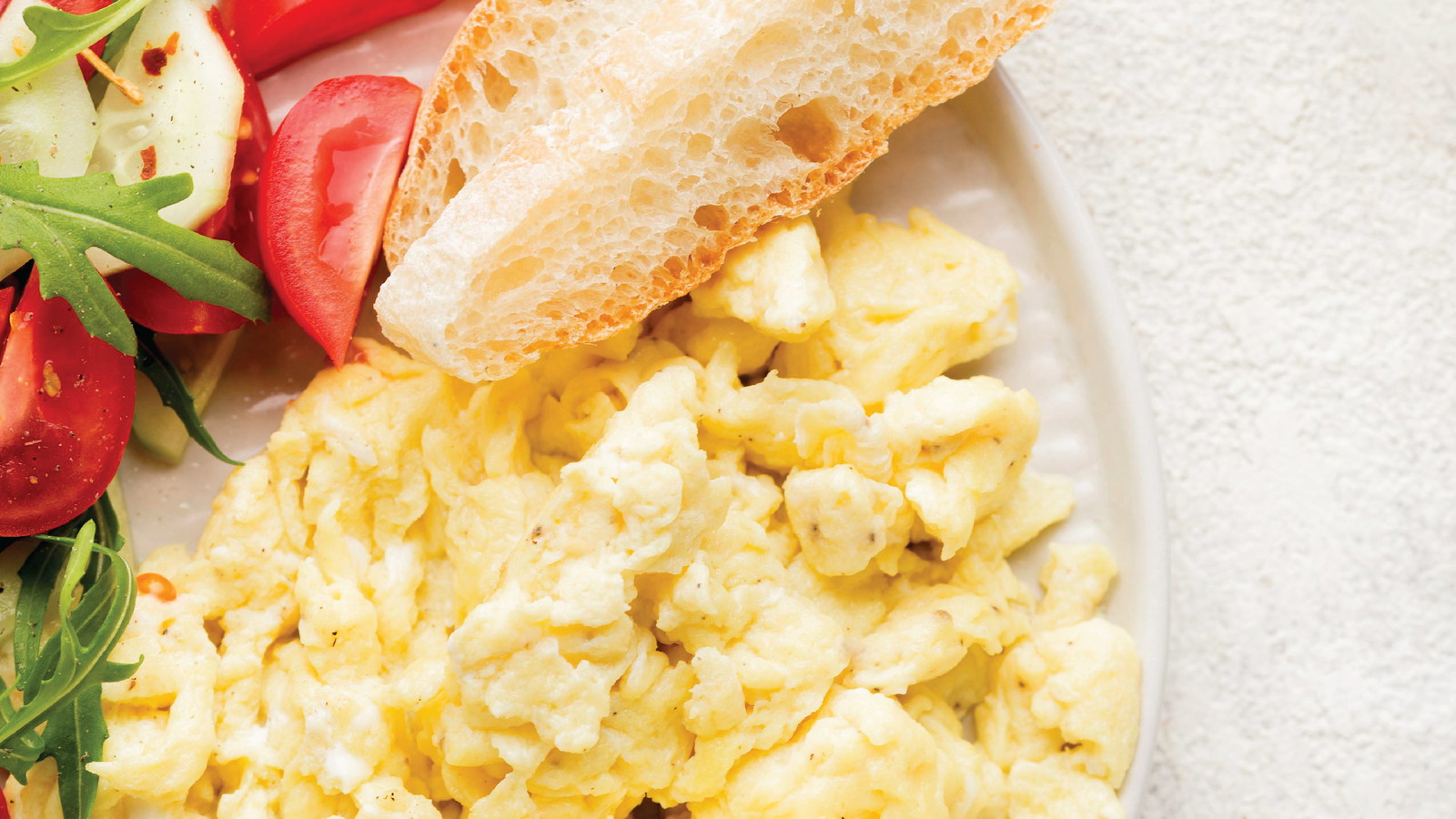 Image of Scrambled Eggs and Breakky Hash