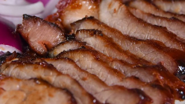 Grilled Char Siu Pork by PlugNGrill Turbo E Outdoor Electrci Grill