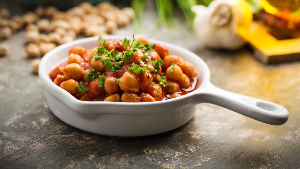 Curried Chickpeas