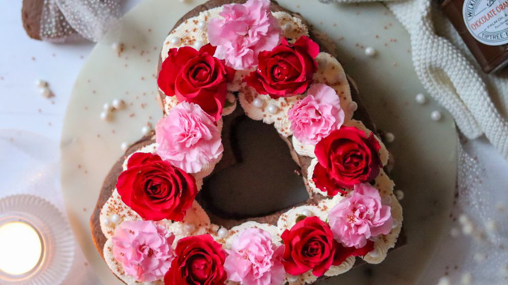 Image of Valentines Heart Cookie (with bonus sandwich biscuits) by The Boho Baker