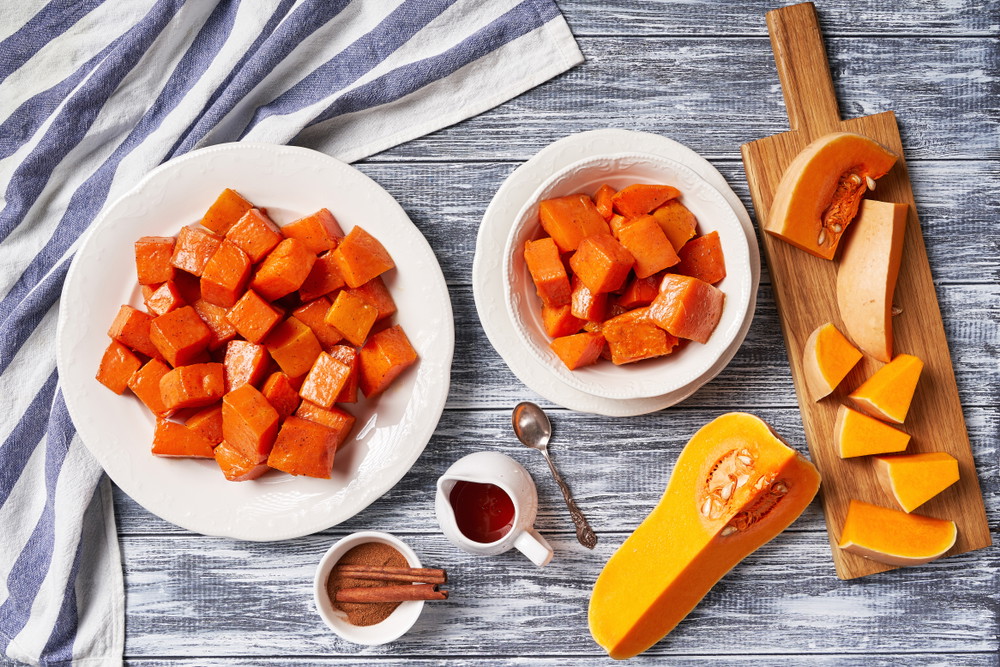 Maple-Glazed Butternut Squash