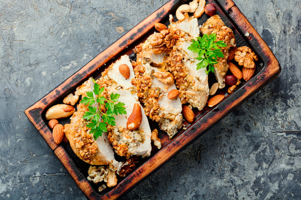 Almond-Crusted Chicken Breasts