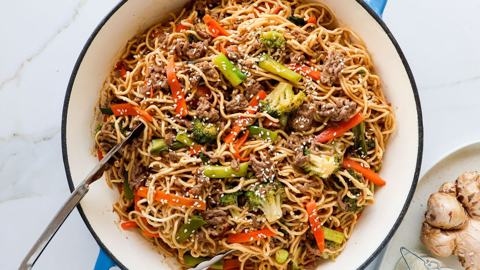 Image of One-Pot Beef & Veggie Noodle Stir-Fry