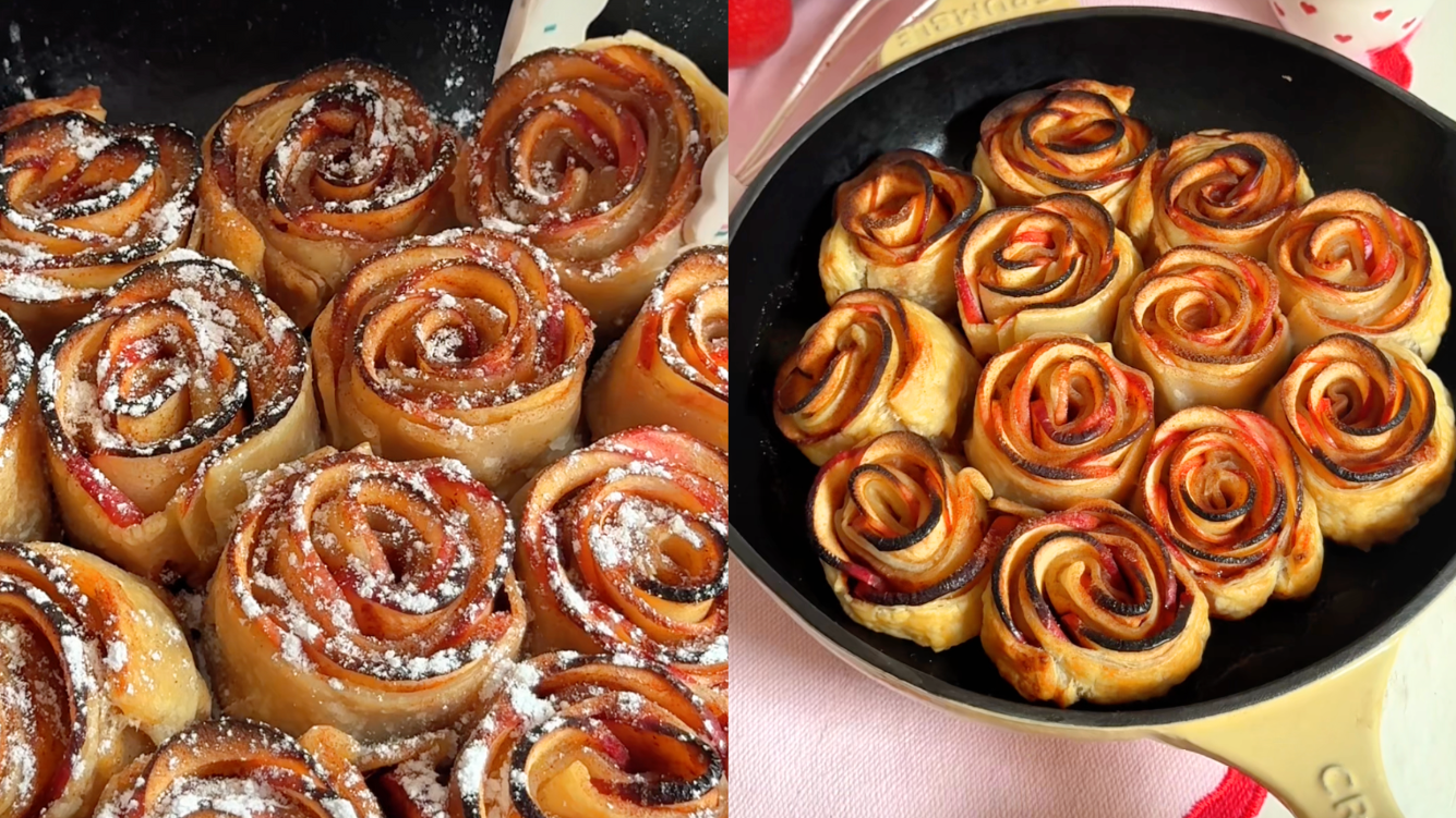 Image of Valentine's Apple Pie Roses