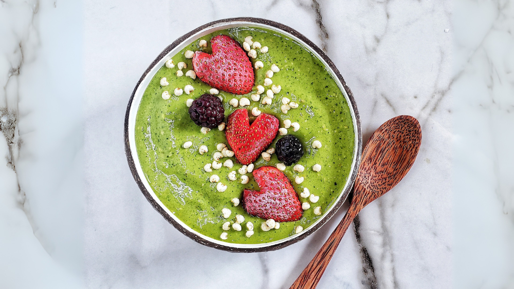 Image of Green Tropical Smoothie Bowl