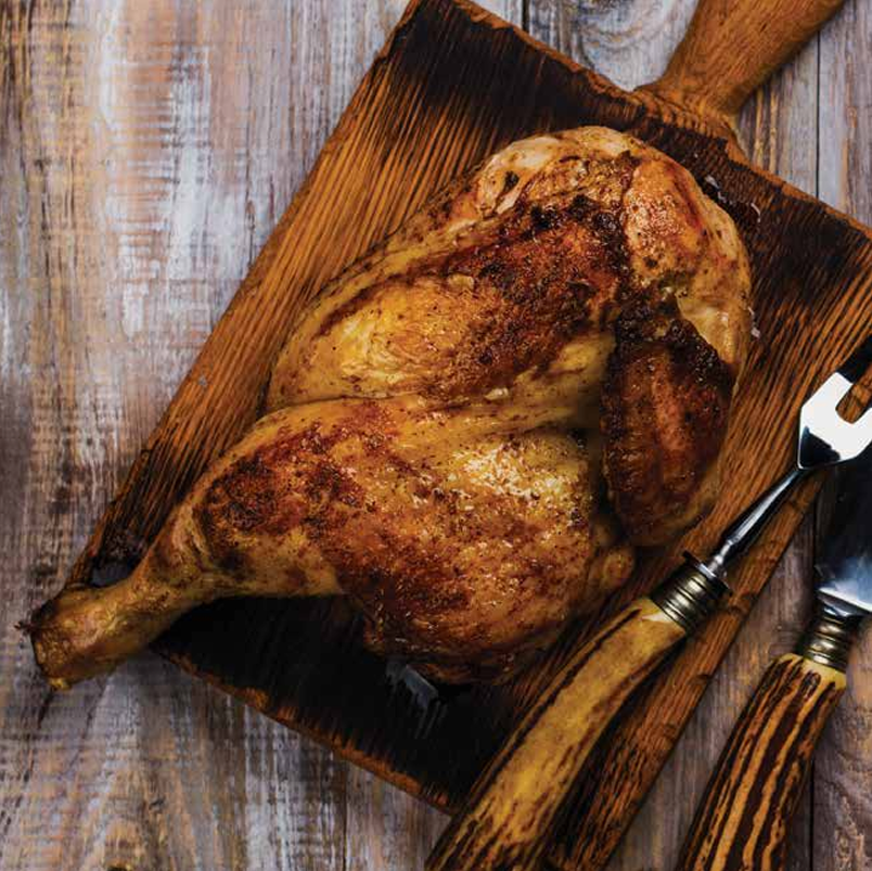 Mustard-Rubbed Chicken