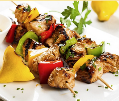 Cajun Chicken Kebab