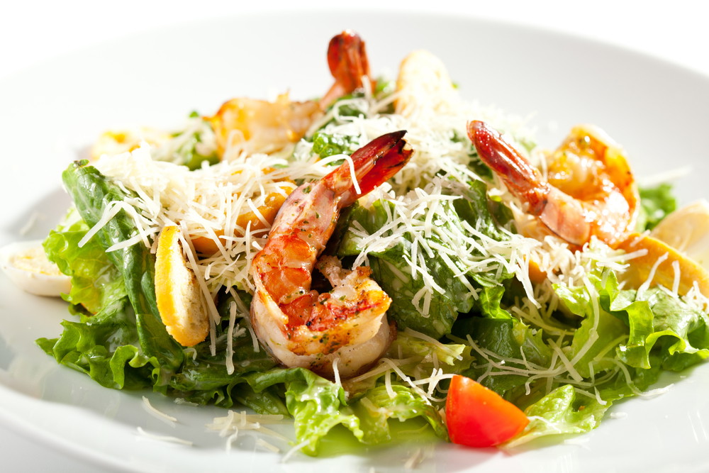 Shrimp Caesar Salad