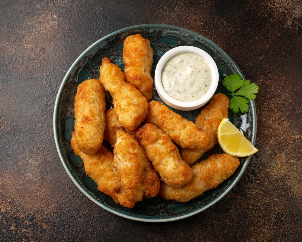 Fish Sticks with Tartar Sauce