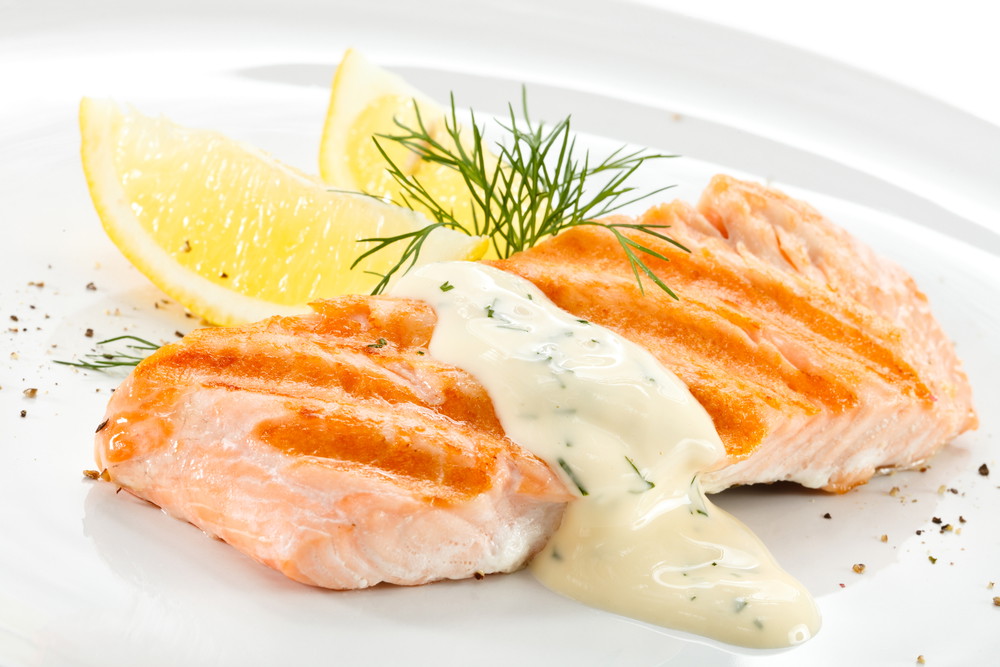 Fish Fillets with Lemon-Dill Sauce