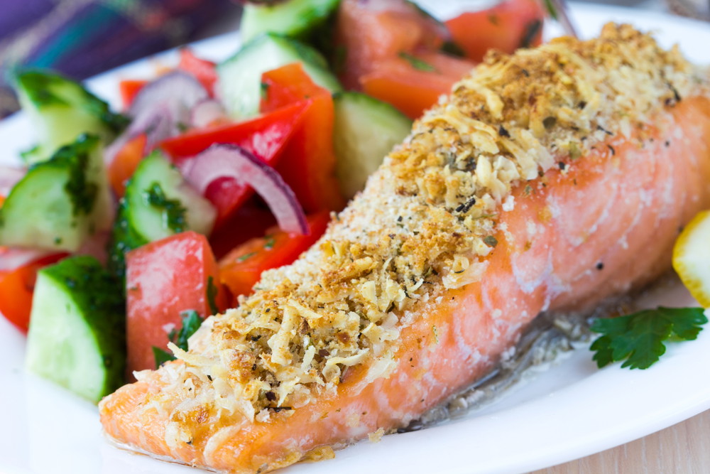 Breaded Salmon