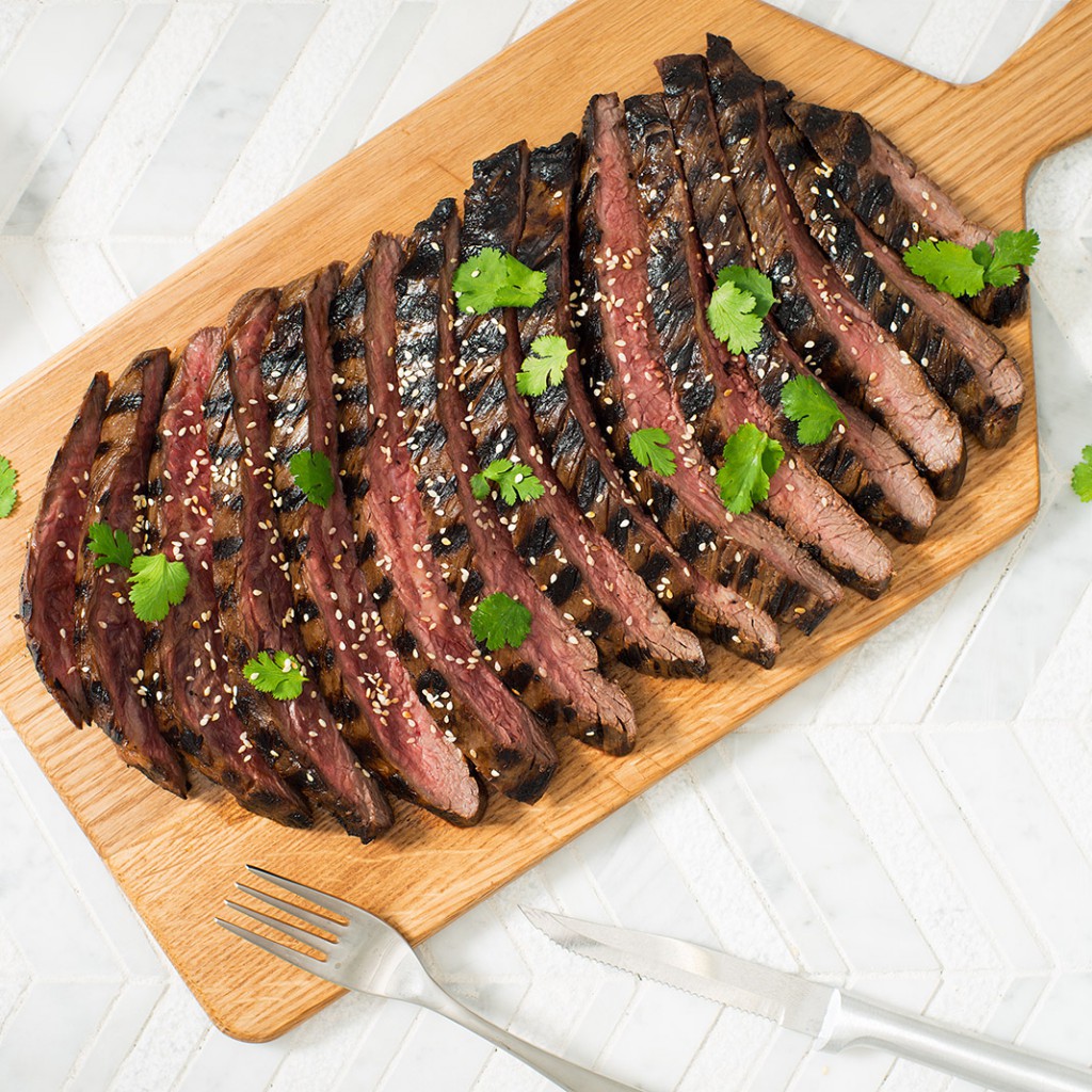 Soy Sesame Flank Steak