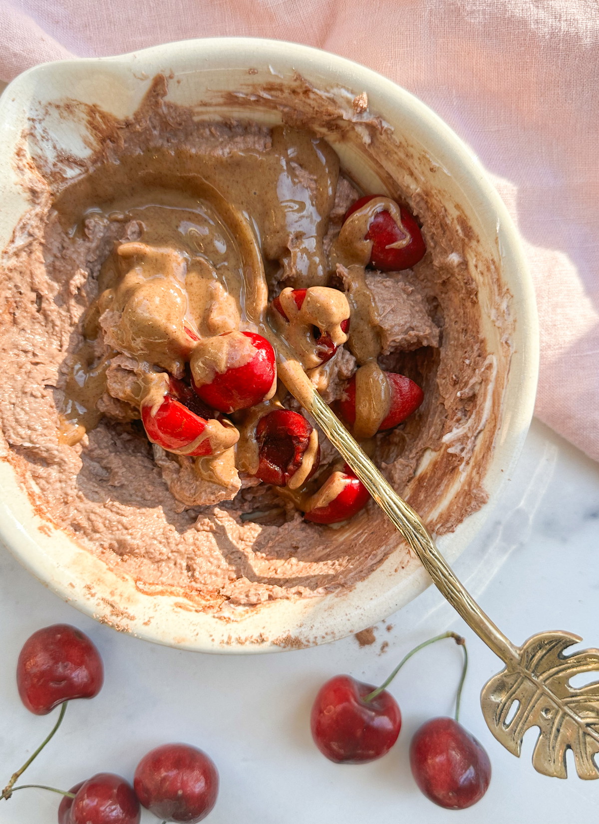 Chocolate Cordial Cherry Yogurt Bowl