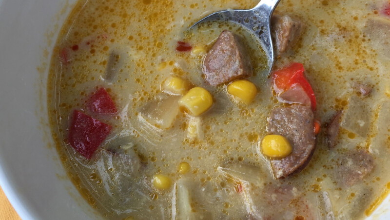 Image of Spiced Sausage Chowder