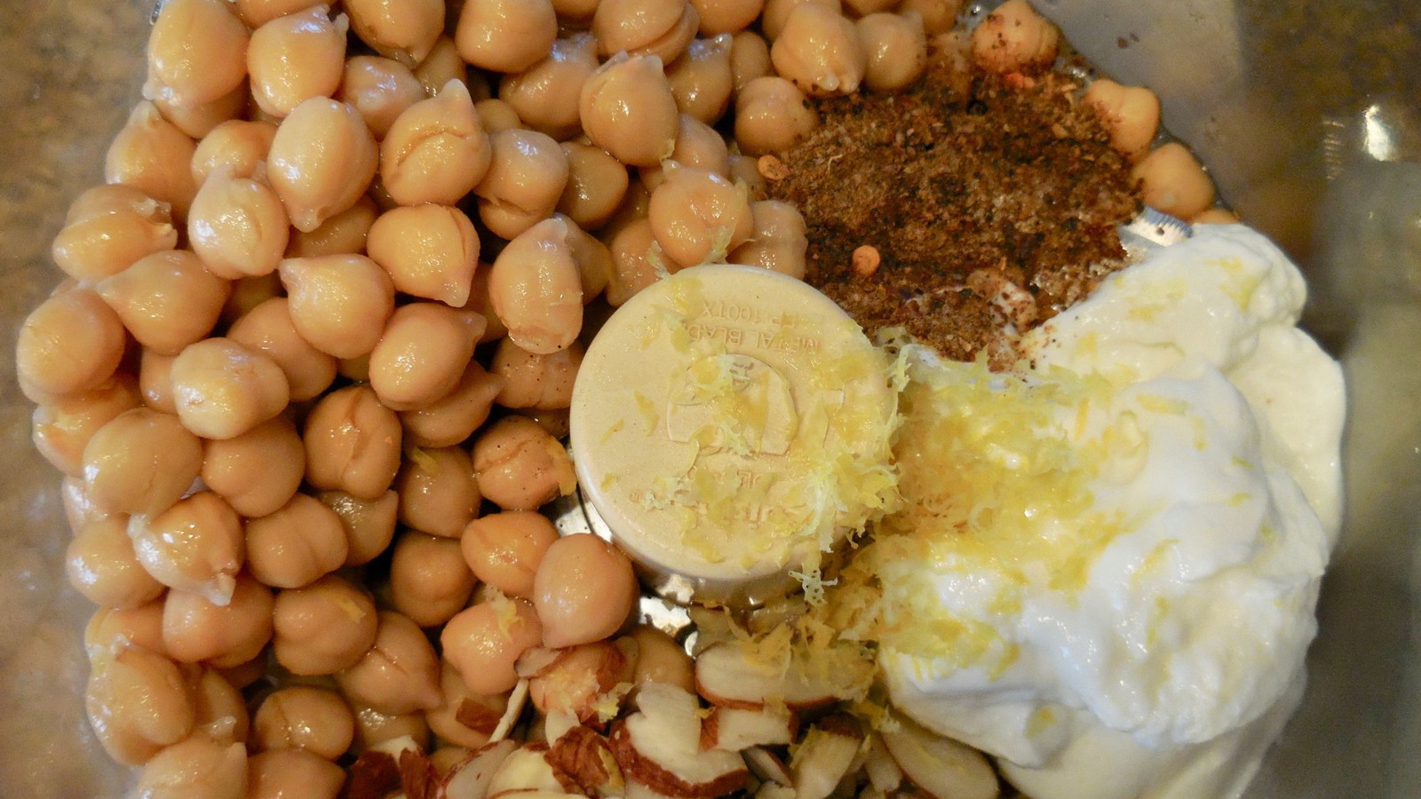 Image of Exotic Moroccan Almond Hummus