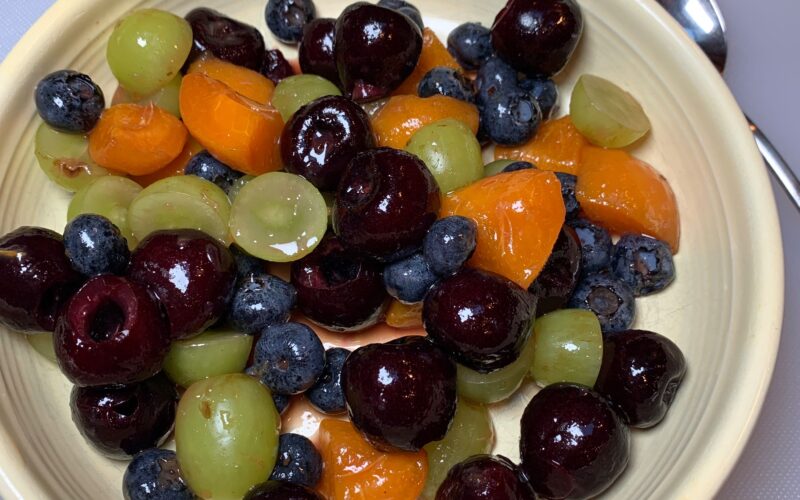 Fruit Salad with Orange Syrup