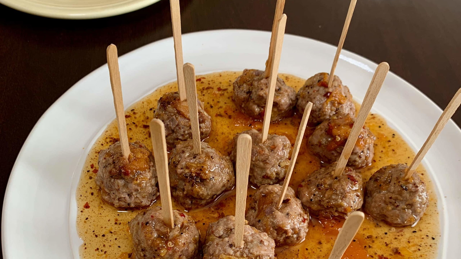 Image of Moroccan Meatballs with Apricot sauce