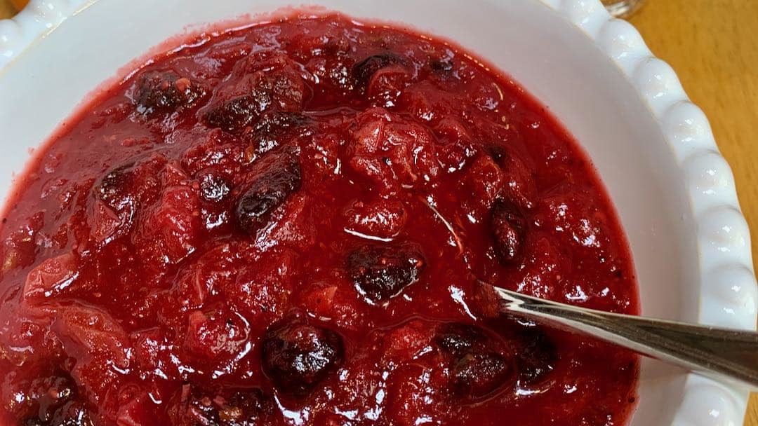 Image of Cranberry sauce