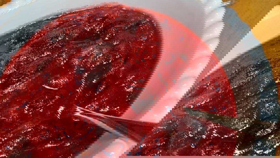 Image of Cranberry sauce