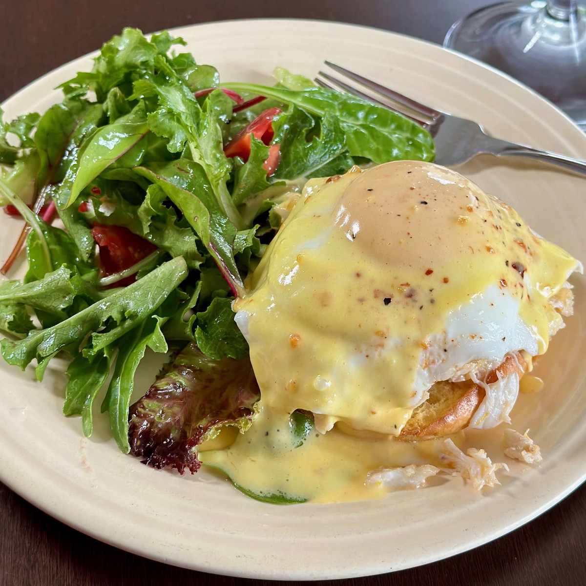 Crab Eggs Benedict