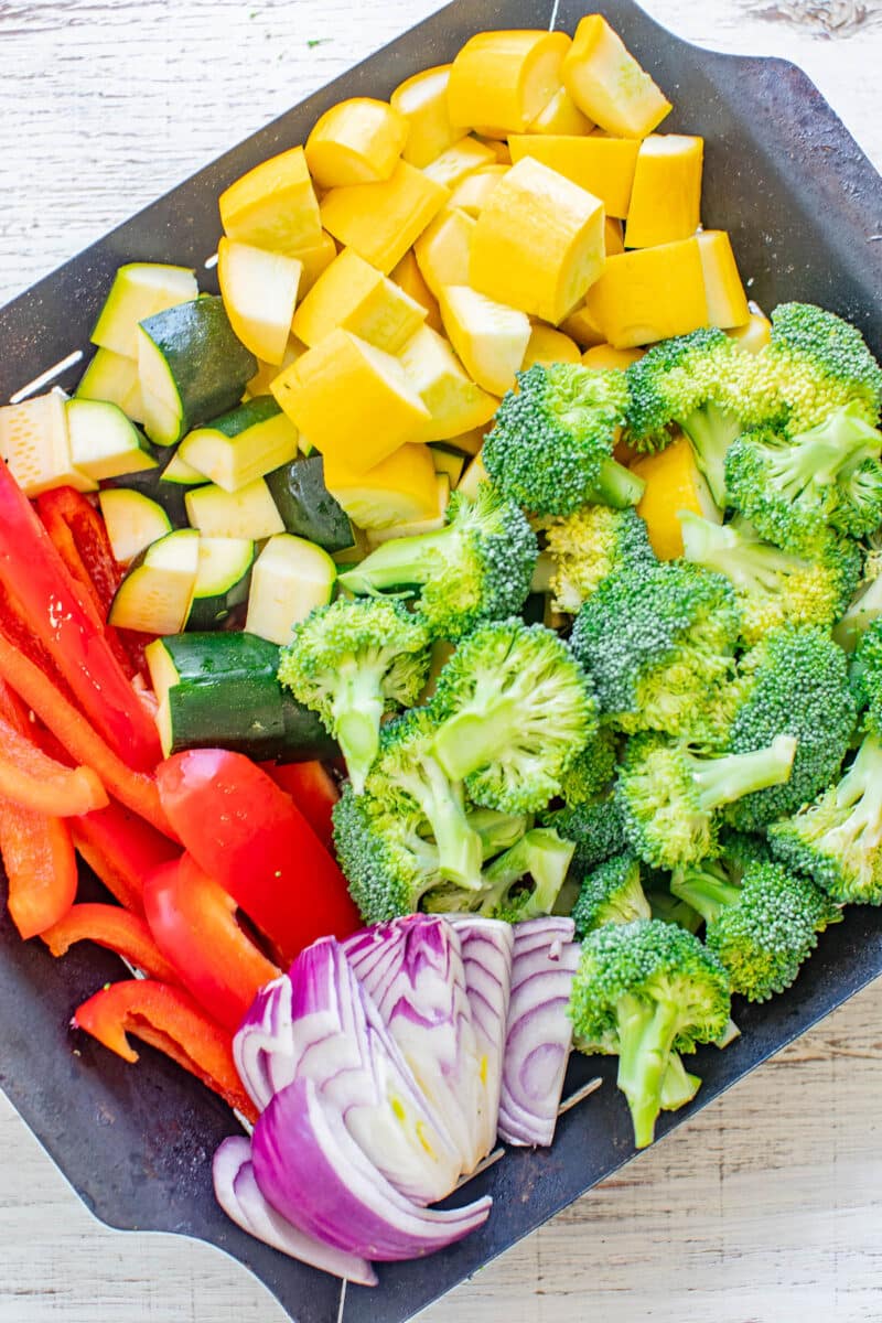 Sweet Heat Grilled Veggies