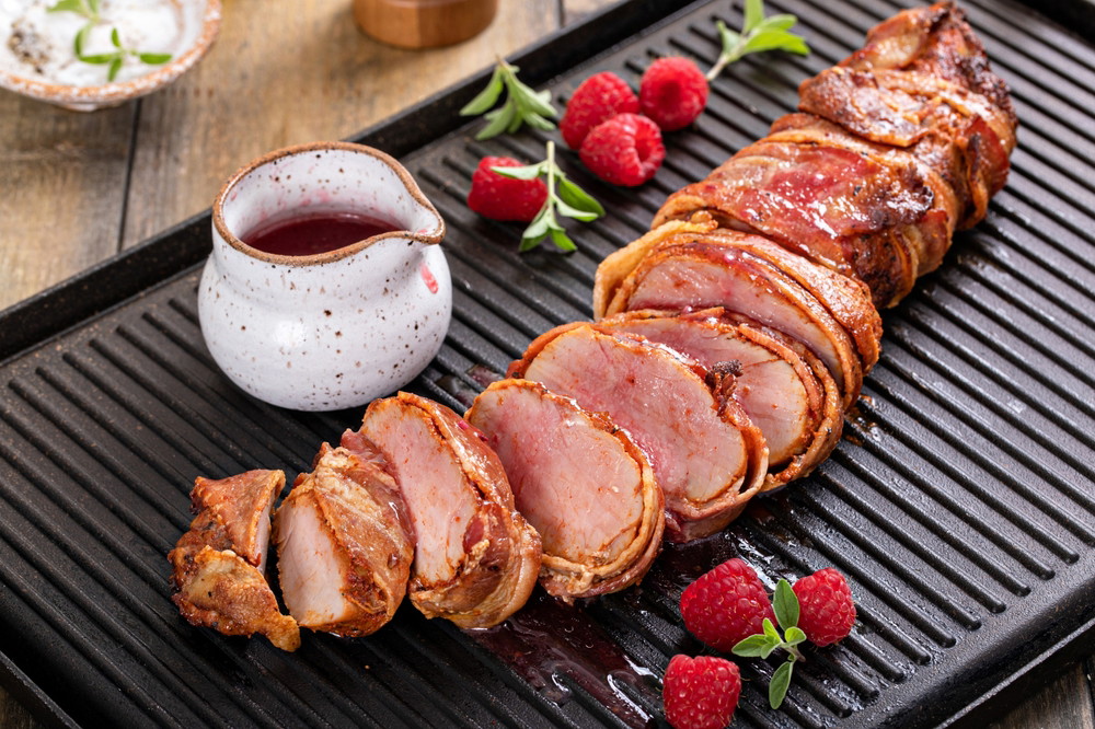 Bacon-Wrapped Pork Tenderloin
